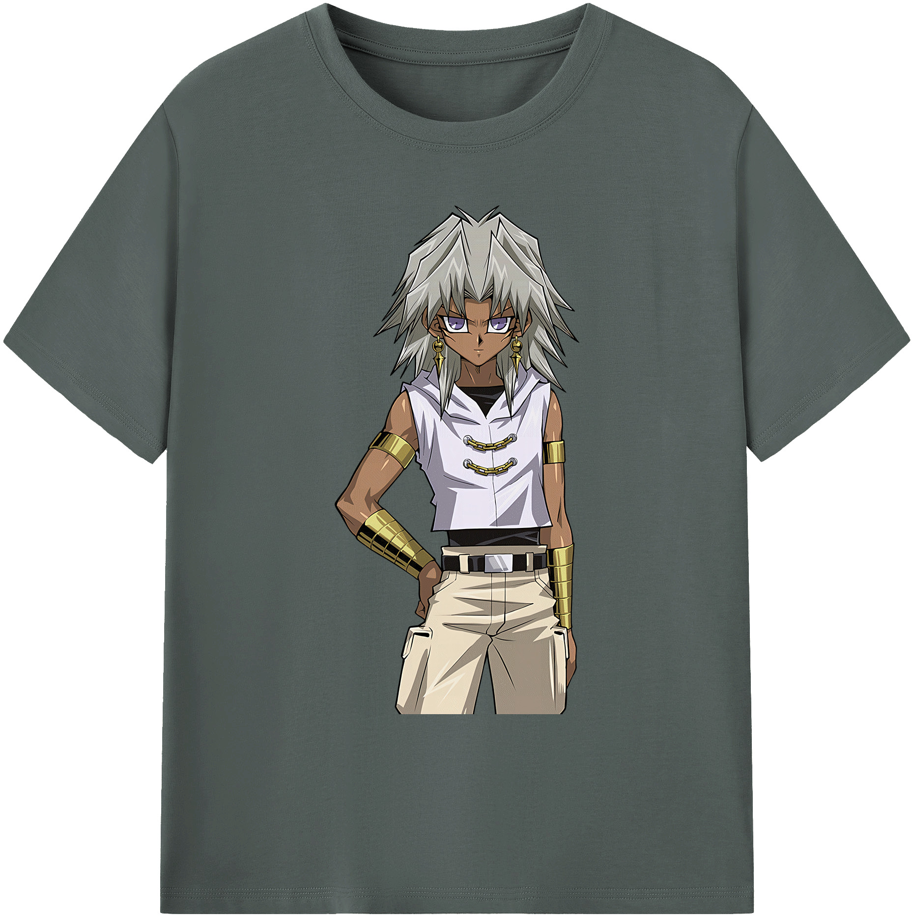 （画像用） 遊☆戯☆王 Yu-Gi-Oh! 綿100％ メンズ半袖Tシャツ｜肌触りやわらか＆通気性